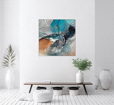 Road geschilderd door Gemstones-Art