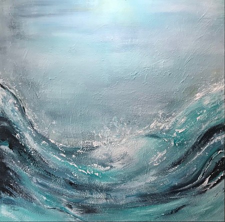 Oregon geschilderd door Gemstones-Art