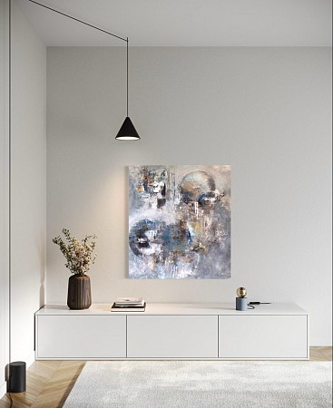 Tussen twee werelden geschilderd door Gemstones-Art