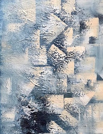 New York geschilderd door Gemstones-Art