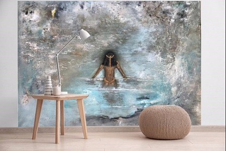 Awareness geschilderd door Gemstones-Art