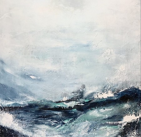 Pacific north west geschilderd door Gemstones-Art