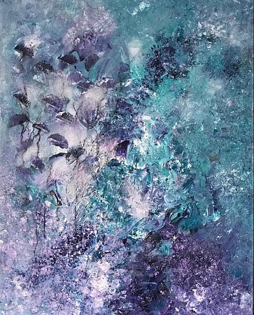 Depth ocean geschilderd door Gemstones-Art