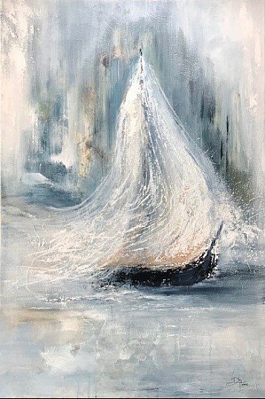 Vikings geschilderd door Gemstones-Art