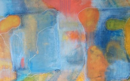 Concave geschilderd door Rosita de Vree