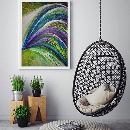 Expression geschilderd door De Kunst van Verwerking