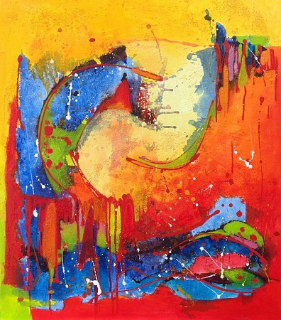 Precious geschilderd door Jolanda van Hattum